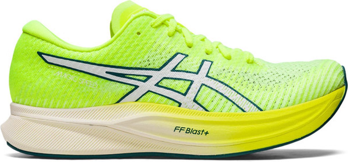 ASICS Magic Speed 2 Dames Sportschoenen Hardlopen Geel