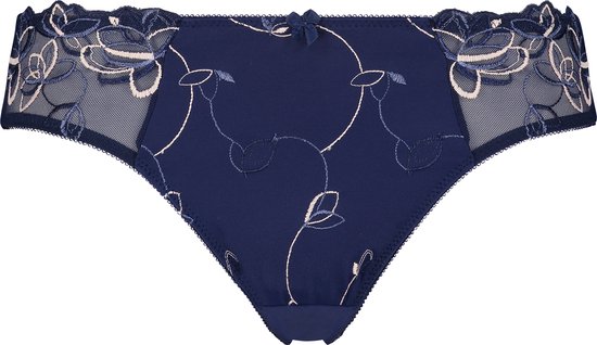 Hunkemöller Dames Lingerie Slip Diva - Blauw - maat XL