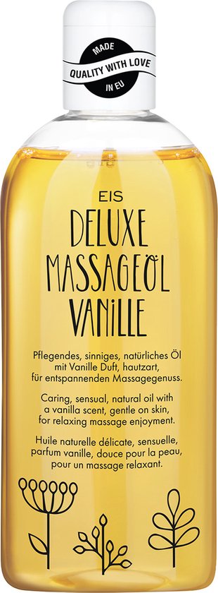 Deluxe massageolie van EIS, erotische massageolie, vanillearoma, 250 ml