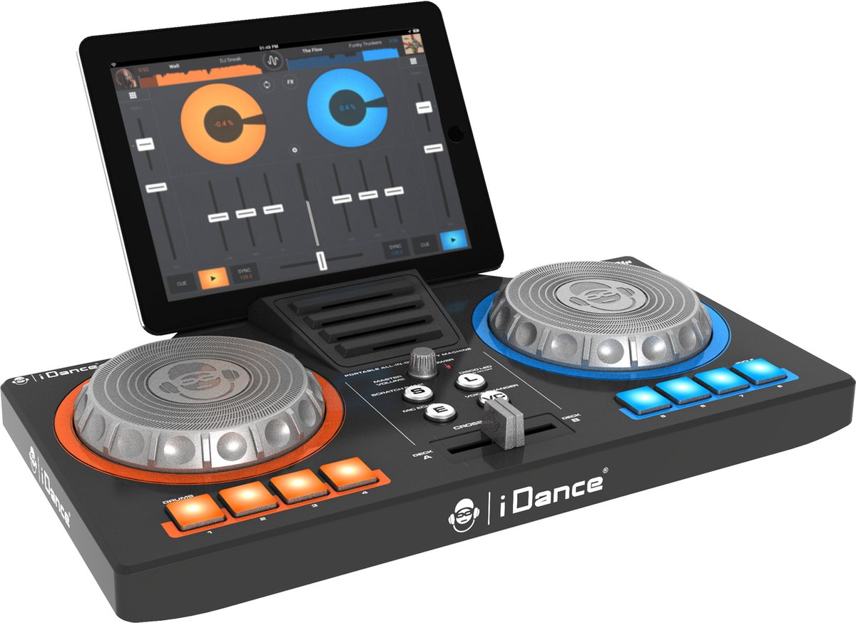 iDance XD101n STAGE-DEEJAY DJ Set - Table de mixage DJ avec haut-parleur -  Pour les