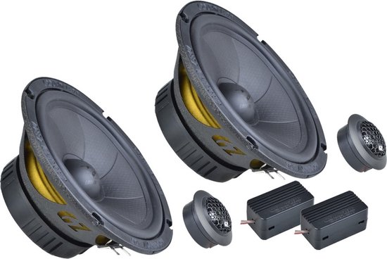 Ground Zero Iridium GZIC 165.2 - Autospeakers - 16,5 cm - 2-Weg Compo Speaker Set - 150W
