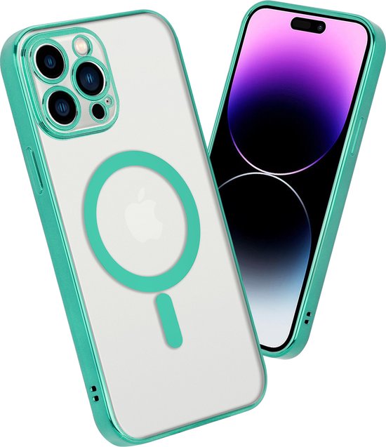 Otterbox Symmetry Apple IPhone 16 Pro Max Back Cover Met MagSafe Magneet Leer Bruin Otterbox Symmetry Apple IPhone 16 Pro Max Back Cover Met MagSafe Magneet Leer Bruin
