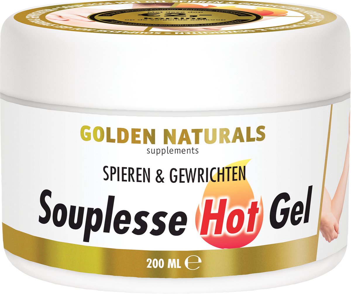 Goedkoopste Golden Naturals Souplesse Hot Gel (200 milliliter