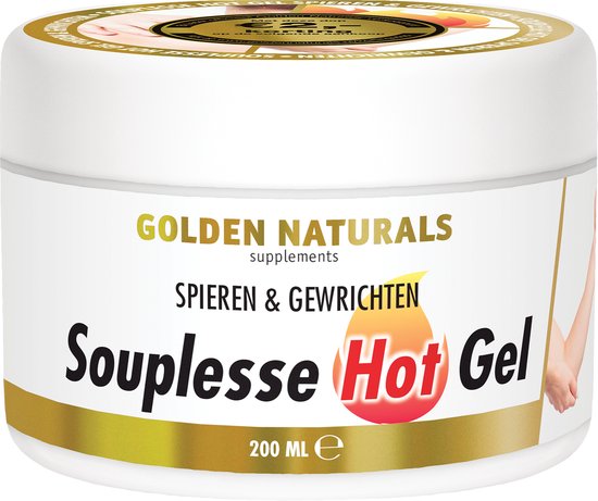 Golden Naturals Souplesse Hot Gel (200 milliliter)