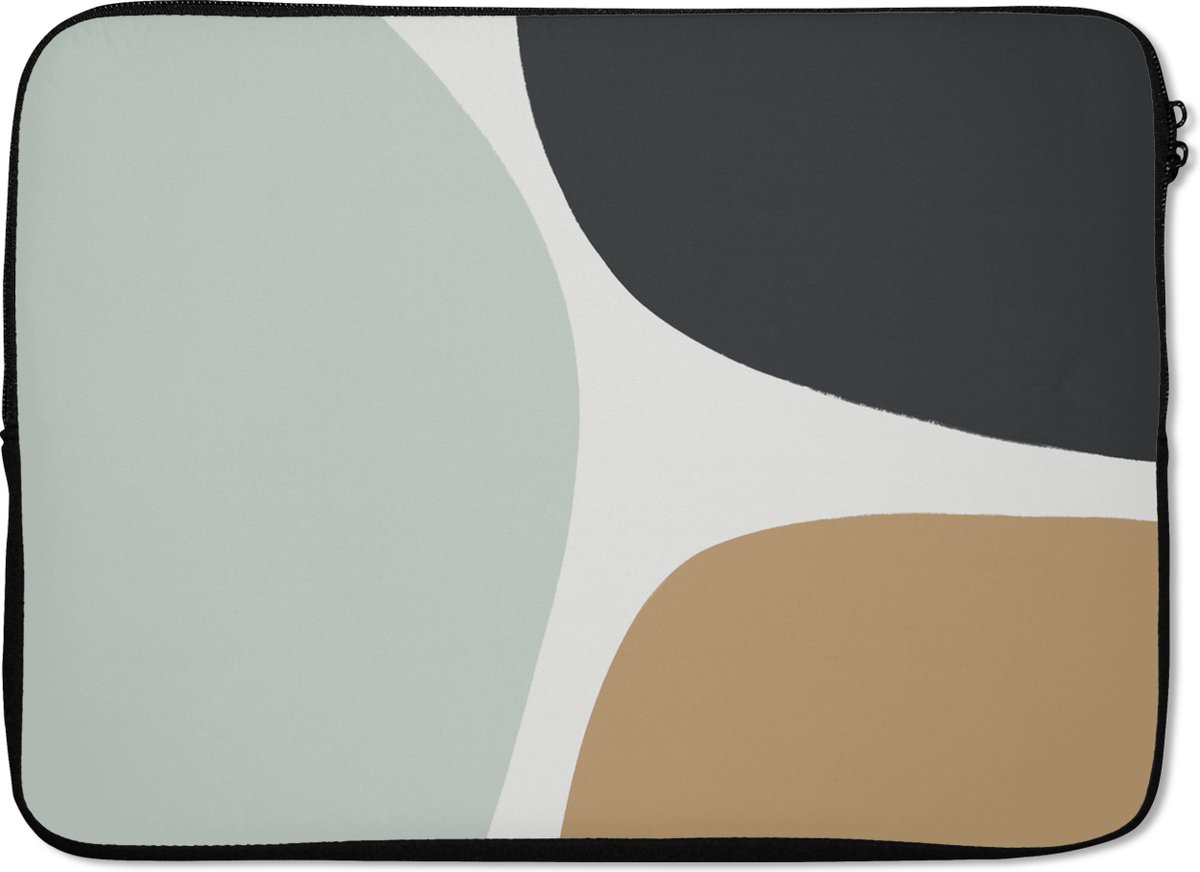 Laptophoes - Pastel - Minimalisme - Design - Abstract - Laptop - Laptop sleeve - Laptop case - 14 Inch