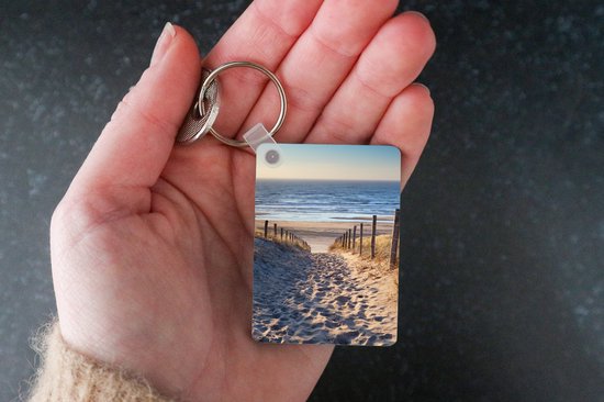 Porte-clés - Sable - Plage - Dune - Mer - Été - Cadeaux à distribuer - Plastique