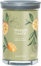 Yankee Candle - Grand gobelet signature Sage et agrumes