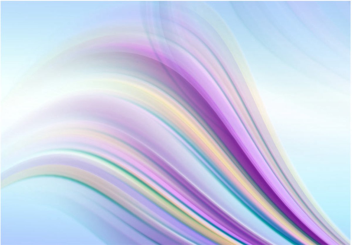 Fotobehang - Rainbow abstract background.
