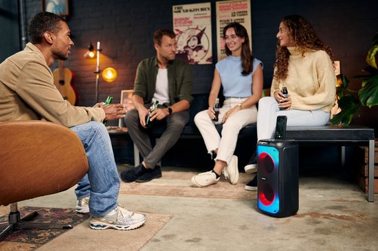 Salora PartySpeaker M1 - Partybox - Discolichten - Partybox bluetooth - Speaker van Salora — afbeelding 4