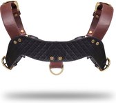 Liebe Seele - The Equestrian Leather Chest Harness - Leren Harnas Riemenbody M/L