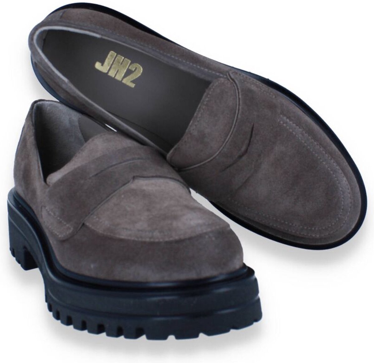 Jhay Dames Moccasin Taupe TAUPE 36