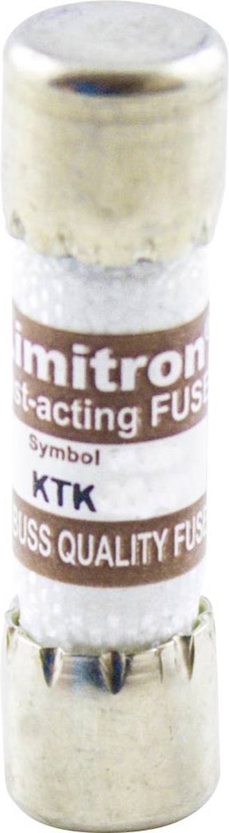 Bussmann by Eaton KTK 2 A KTK 2 A Buiszekering (Ø x l) 10.3 mm x 38 mm 2 A 600 V Supersnel -FF- Inhoud 1 stuk(s)