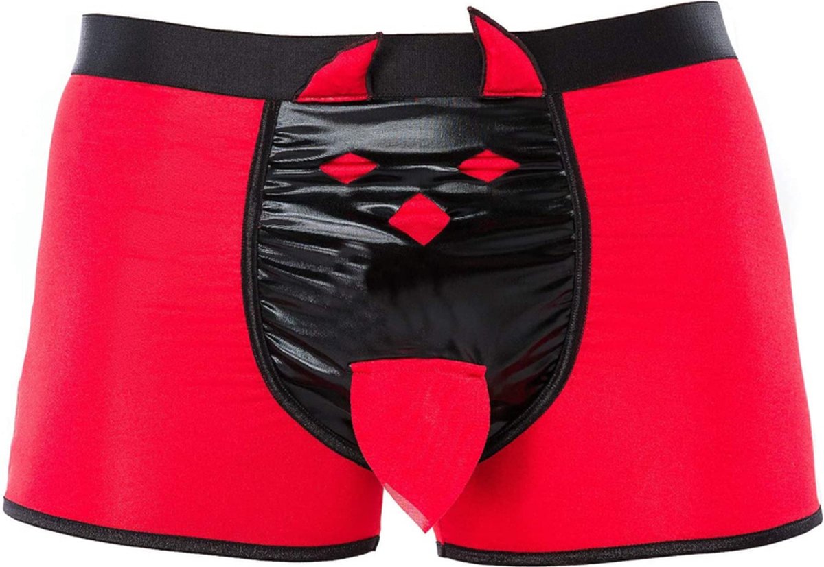 Goedkoopste Andalea DEVIL heren boxer - rood/zwart XXL/XXXL