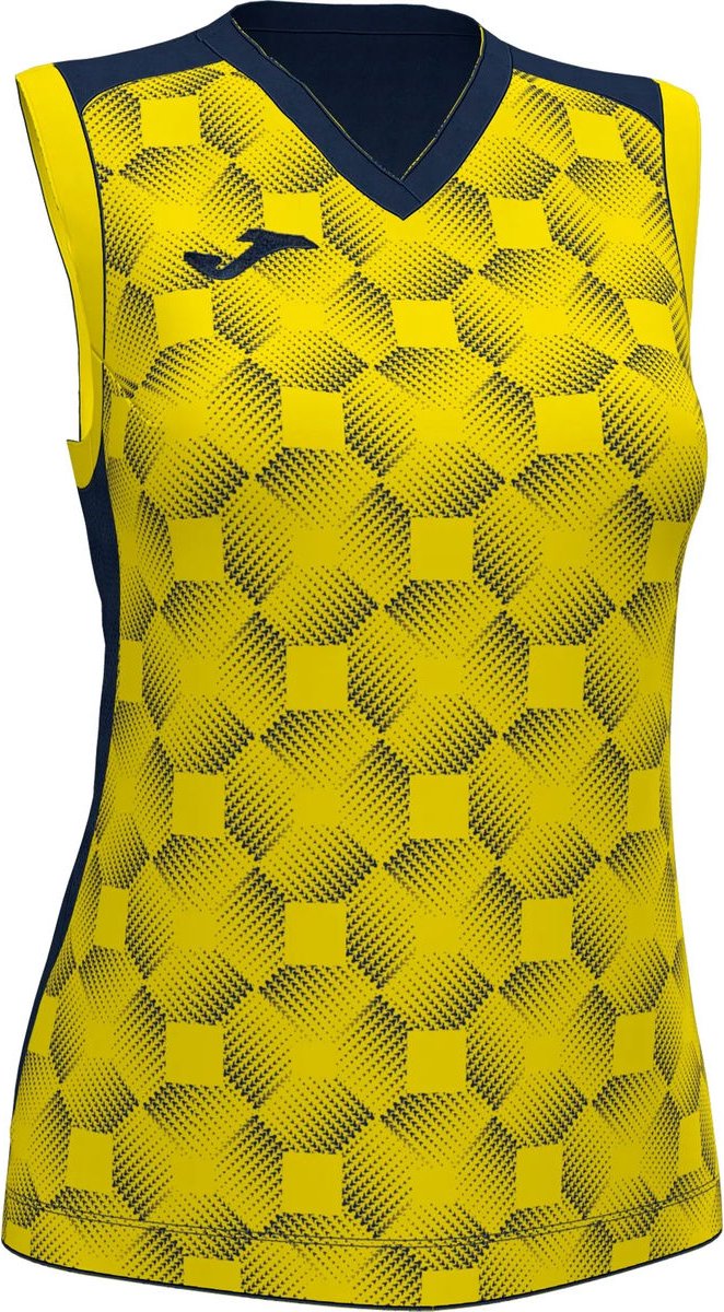 Joma Supernova III Tanktop Dames - Marine / Geel | Maat: S