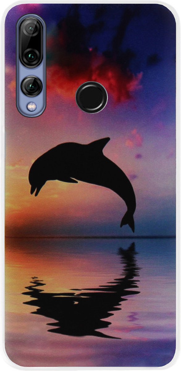 ADEL Kunststof Back Cover Hardcase Hoesje Geschikt voor Huawei P Smart Z - Dolfijn