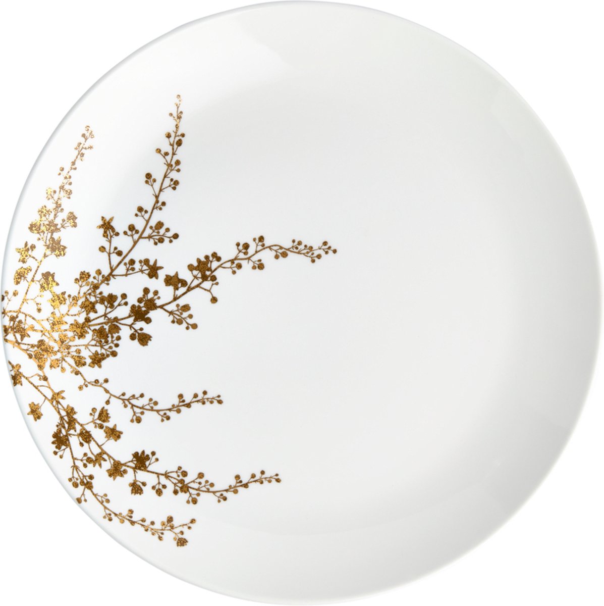 Wedgwood - Vera Wang Jardin Dinerbord - 28cm - Wit & Goud | bol