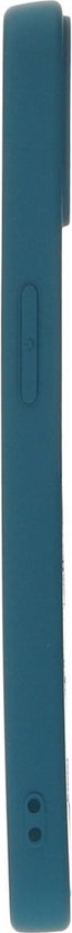 Mobiparts Coque en Siliconen Apple iPhone 14 Pro Blueberry Blauw Case