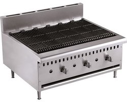Gas Lavasteengrill | Combisteel | 7455.0905