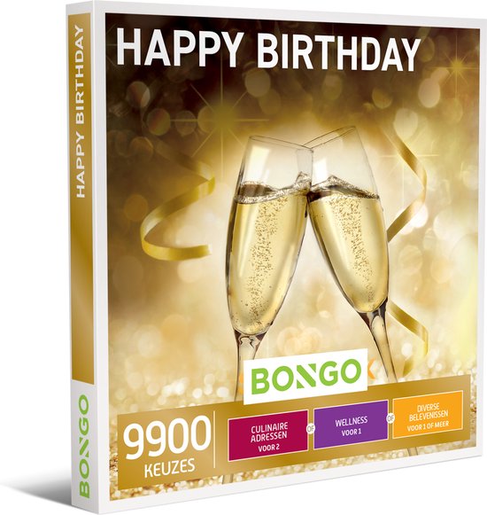Bongo Bon Belgium - Bon cadeau joyeux anniversaire - Cadeau carte cadeau  pour homme ou... | bol