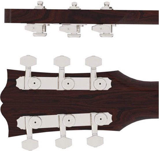 Locking tuner kit voor Gstyle Hipshot HS6K2EL0N 3+3 grip lock 10mm