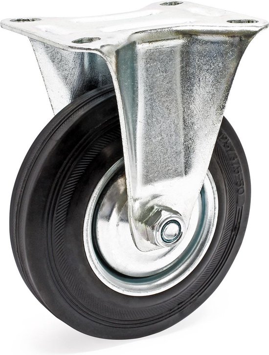 Roulette Direction Lourde 125mm Avec Frein – Pour Chariot, Meuble Ou équipement Industriel