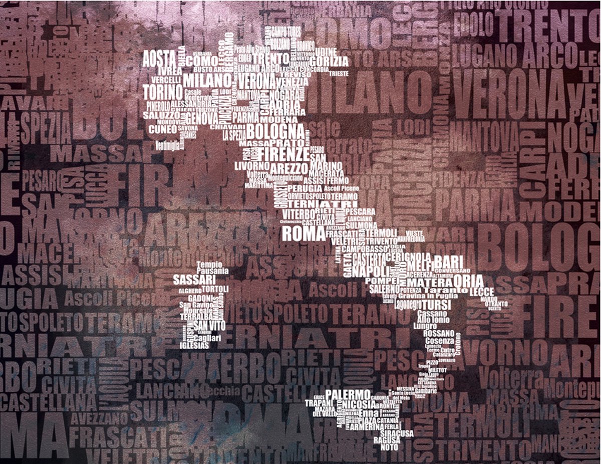 Fotobehang - Dream about Italy.