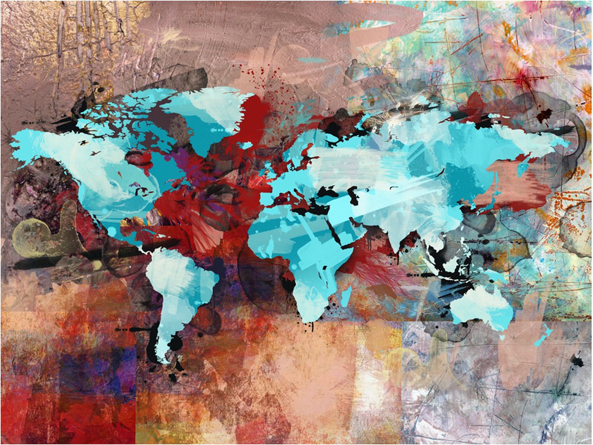 Fotobehang - The earth without art is just 'eh'.
