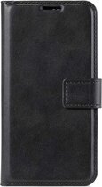 Shop4 - iPhone 14 Plus Hoesje - Wallet Case met Pasjeshouder Folio Zwart