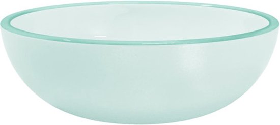 vidaXL Lavabo 35x12 cm Verre trempé mat - Évier - Éviers - Lavabo - Lavabo