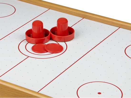 Thumbnail van een extra afbeelding van het spel Airhockey tafel - speeltafel - met lucht - 70x38x12,5 cm