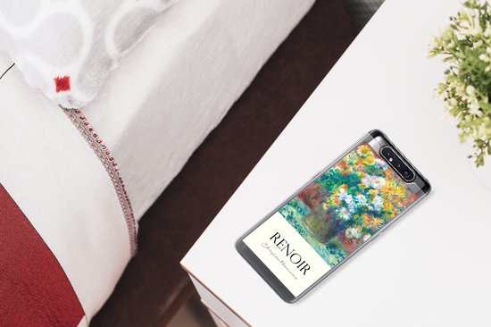 Coque Samsung Galaxy A80 - Renoir - Chrysanthèmes - Peinture - Siliconen