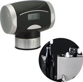 Cheqo® Elektrische Vacuüm Wijnstopper met Thermometer - Wijn Vacuüm Pomp - Wijnkurk - Wijn Thermometer - Wijn Pomp
