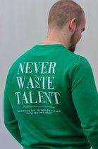 Sweater - Never waste talent - Wurban Wear | Streetwear | Premium fit | Sweater heren | kleding