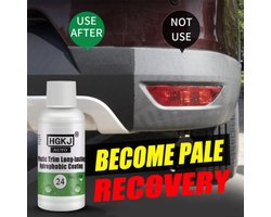TLVX Plastic herstellen Auto / Kunststof kleur herstel / Plastic coating / Bumper black / Kunststof verkleuring herstel / Plastic onderdelen vernieuwen / Kleur bumper herstellen / Bumper zwart maken / Langdurige bescherming / Waterproof / 20ML