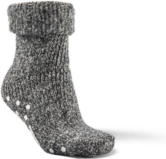 Fellhof Warme anti-slip sokken van zachte scheerwol