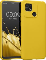 kwmobile telefoonhoesje geschikt voor Xiaomi Redmi 10C - Hoesje voor smartphone - Back cover in stralend geel