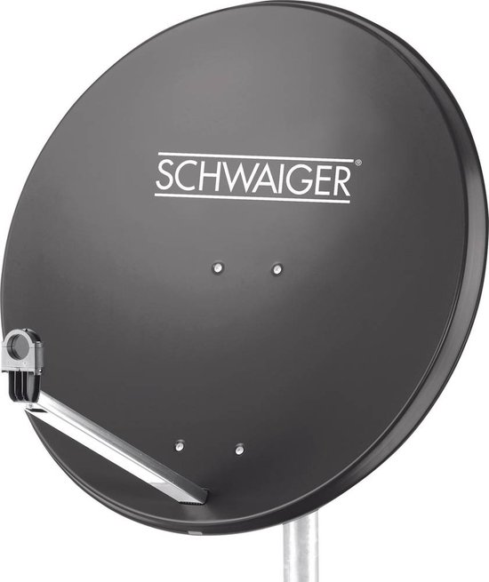 Schwaiger SPI996.1 Satellietschotel 80 cm Reflectormateriaal: Staal Antraciet - Schwaiger