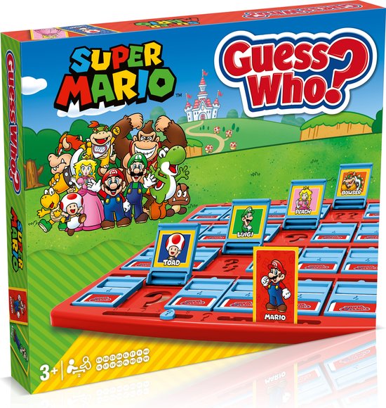 Bordspel: Guess Who? Super Mario, van het merk Super Mario