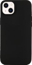 Mobigear Hoesje geschikt voor Apple iPhone 14 Telefoonhoesje Flexibel TPU | Mobigear Colors Backcover | iPhone 14 Case | Back Cover - Zwart