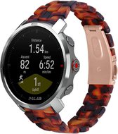 Bracelet Smartwatch en résine - Convient au bracelet en résine Polar Grit X - lave - Strap-it Watchband / Wristband / Bracelet