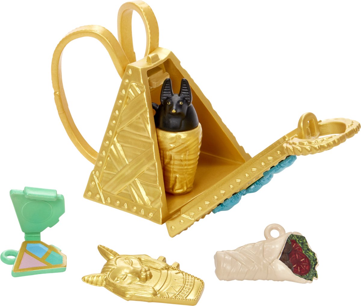 Monster High - Modepop - Cleo de Nile pop met piramide-tas — afbeelding 9