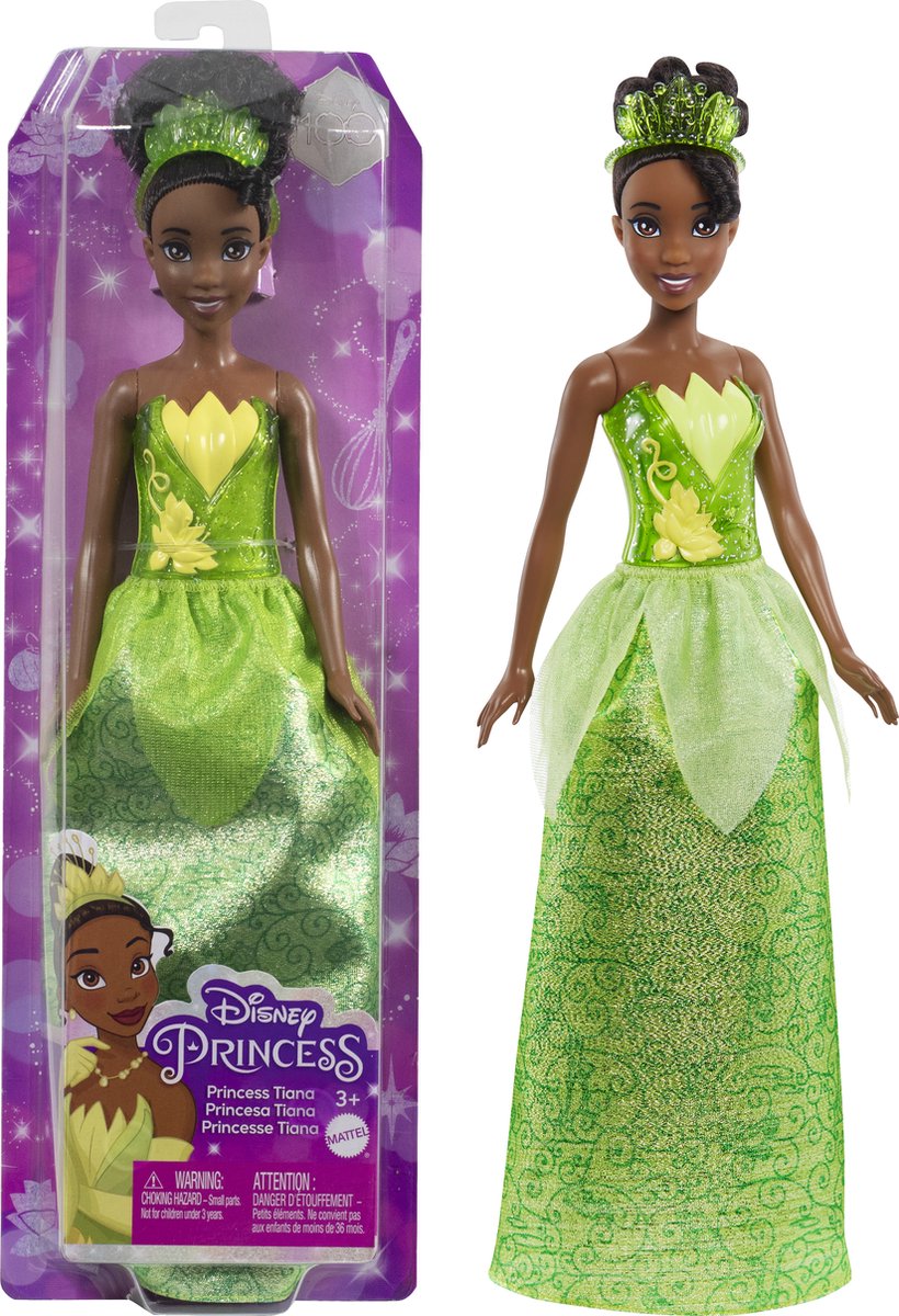 Disney Princess - Prinsessen pop - Tiana uit De Prinses en de Kikker — afbeelding 15