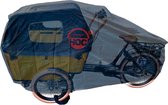 COVER UP HOC Vogue E-Bike Carry 3 Wheel Cargo Bike Cover noir - sans poussière / respirant / hydrofuge - Red Label