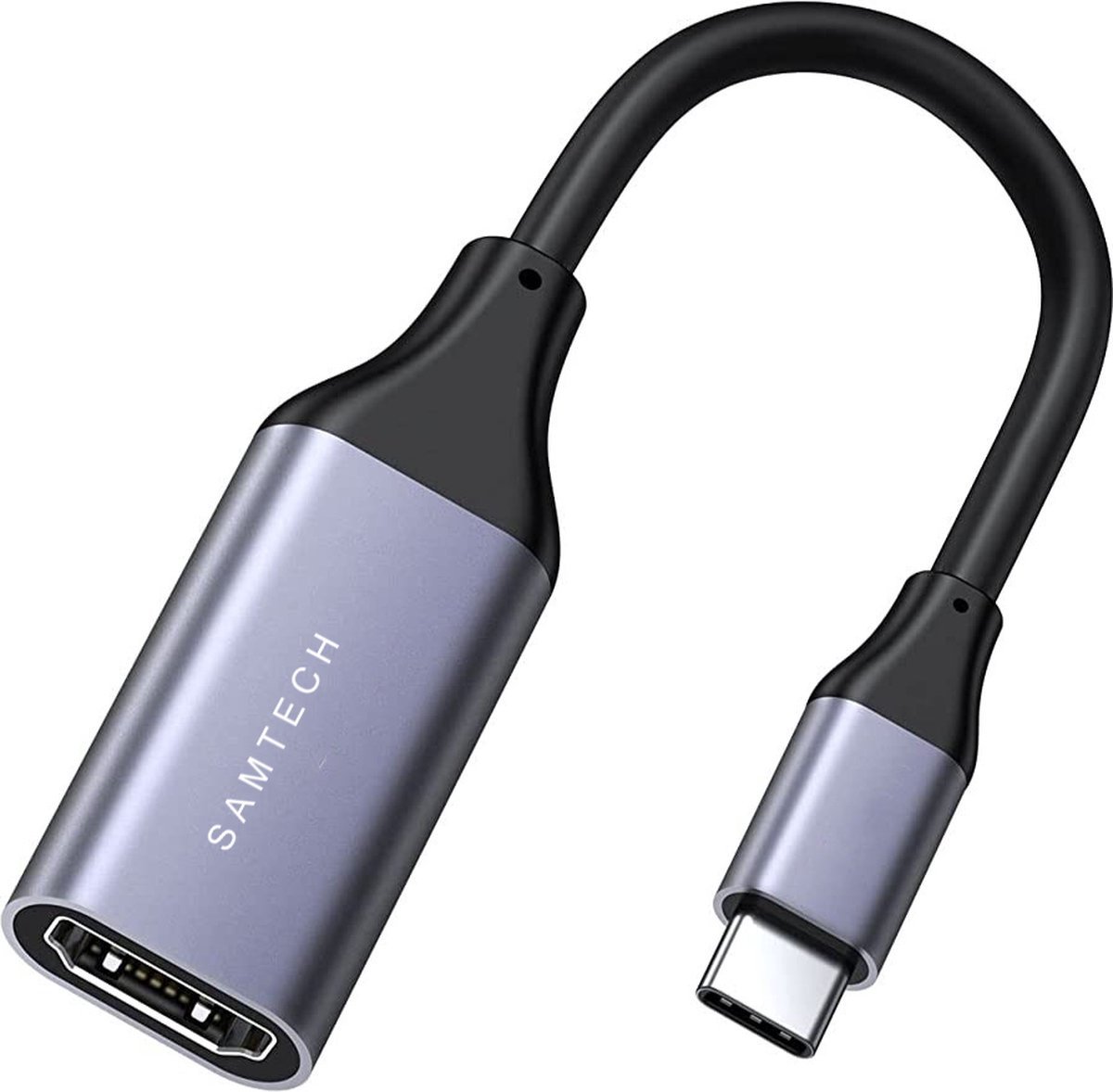 Samtech USB C naar HDMI Adapter - 4K Ultra HD - Grey