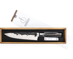 Forged Intense Koksmes 20cm - RVS - In Houten Gifbox