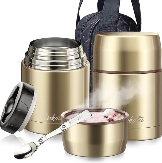 Thermos Lunchbox Voedselcontainer Thermische voedselcontainer