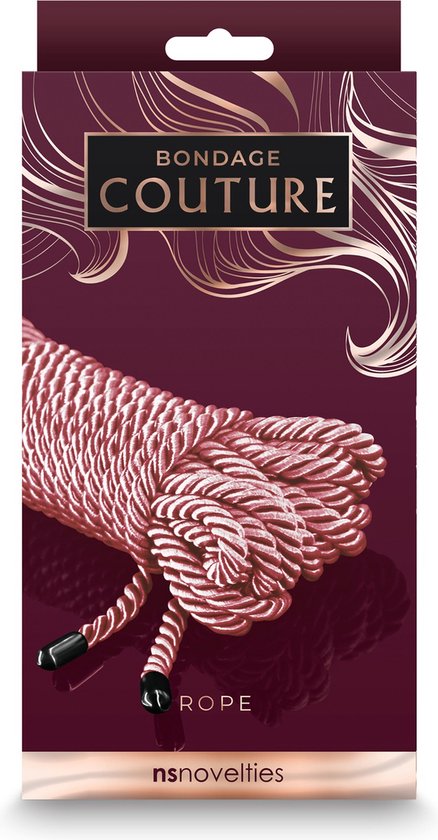 NS Novelties - Bondage Couture Rope - Roségoud | bol.com