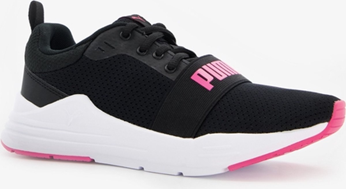 Puma Wired Run kinder sportschoenen Zwart