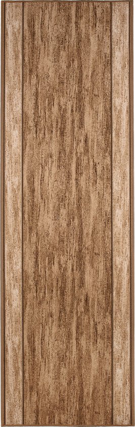 Tapiso Anti Slip Rubber Mat Beige Brown Corridor Rubber Mat Carpet Size- 100x500