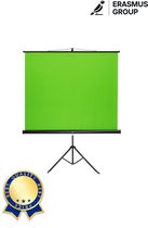 Erasmus - Premium Green Screen - Statief & Doek - Groen -  200 x 150 cm - Fotografie